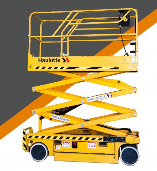 Plataforma tijera eléctrica